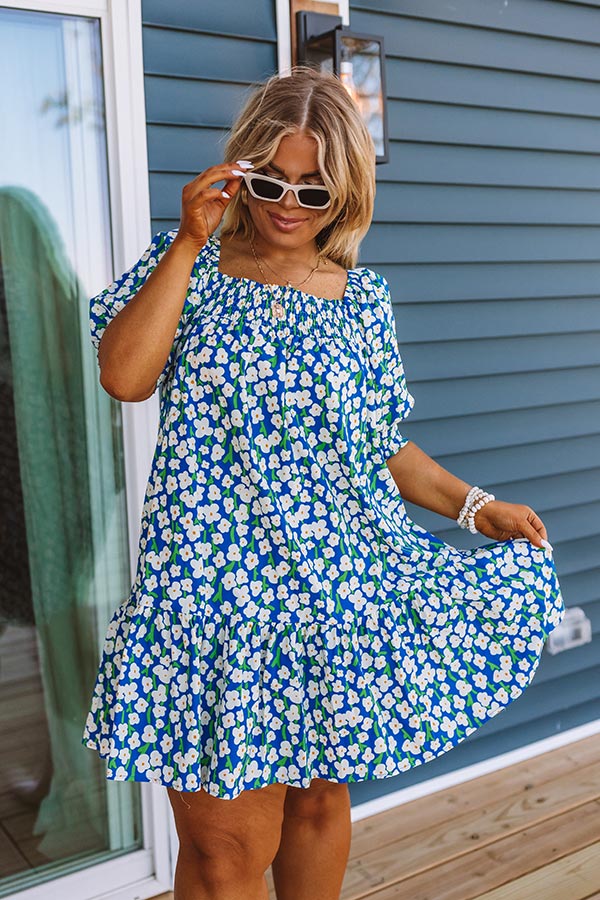 Grateful Journey Floral Dress Curves Image - 3