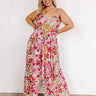 Time For Bliss Floral Jumpsuit Curves Image - 1