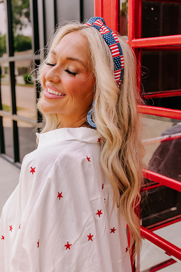 Star Spangled Perfection Headband Image - 3