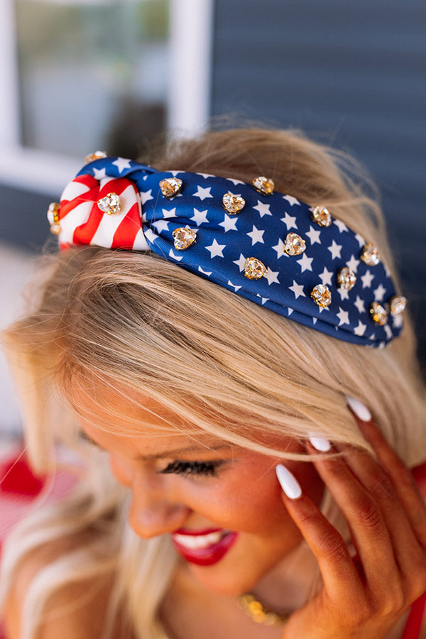 Firecrackers and Conversation Embellished Headband Image - 3