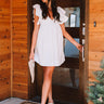 Happiness On The Way Mini Dress In White Image - 1