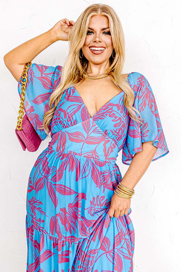 Shoreline Splendor Maxi Curves • Impressions Online Boutique