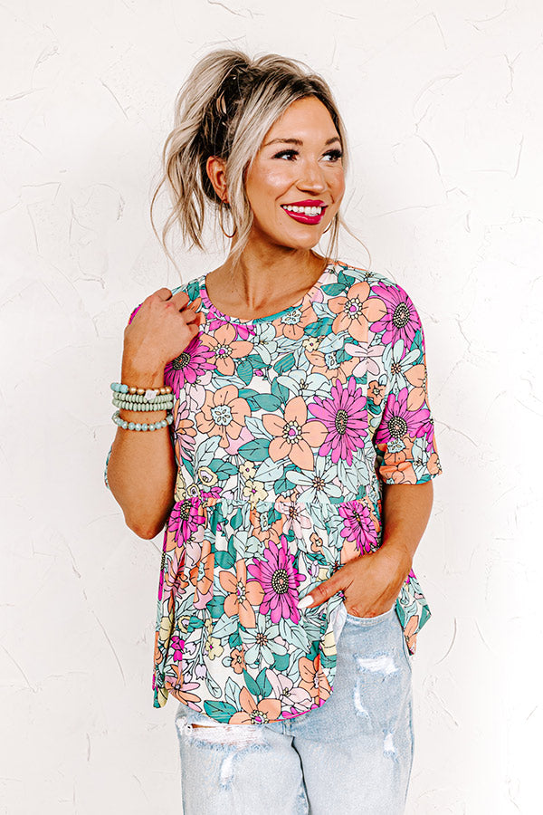 Sunny Day Darling Babydoll Top Image - 1