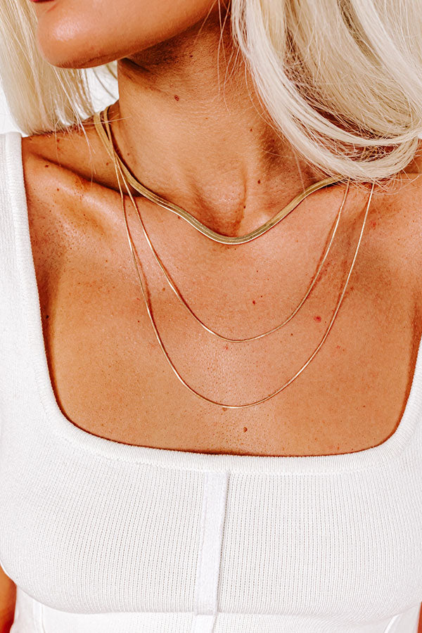 Barcelona Nights Layered Necklace