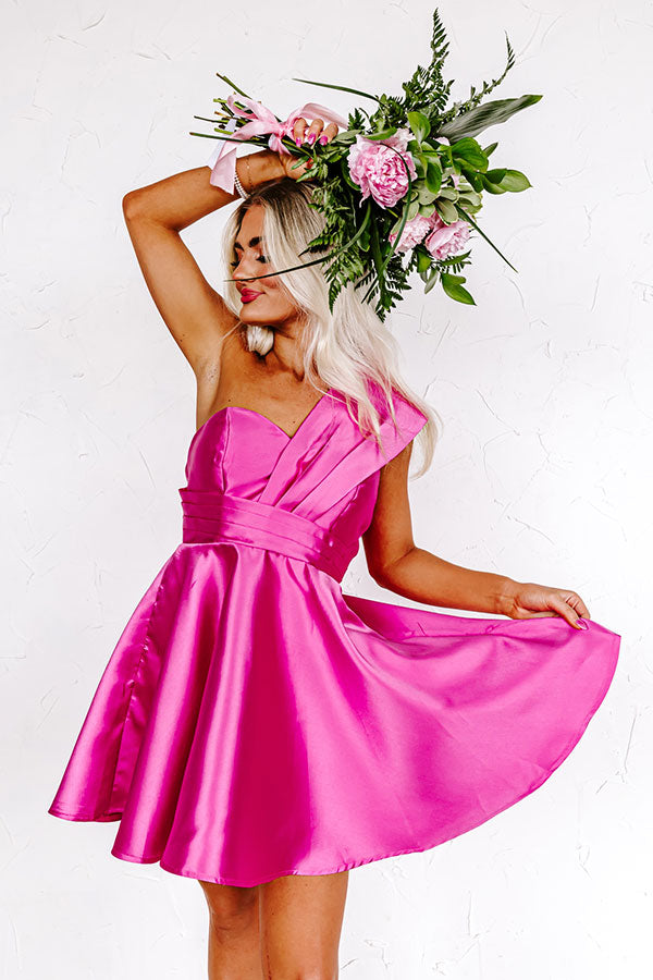 Royal Radiance Mini Dress Image - 1