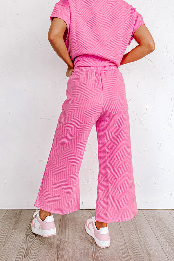 Lattes First High Waist Trousers in Bubblegum Pink Image - 4