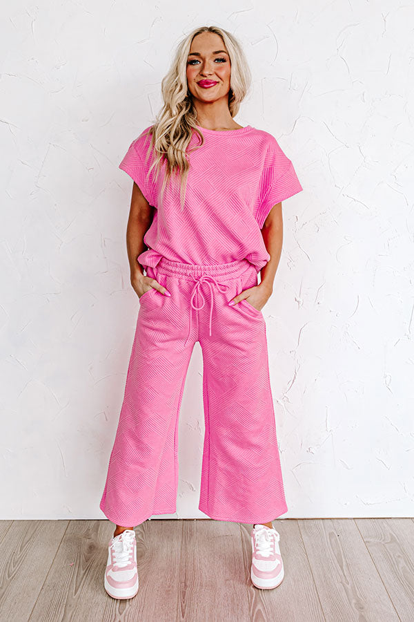 Lattes First Shift Top in Bubblegum Pink Image - 5