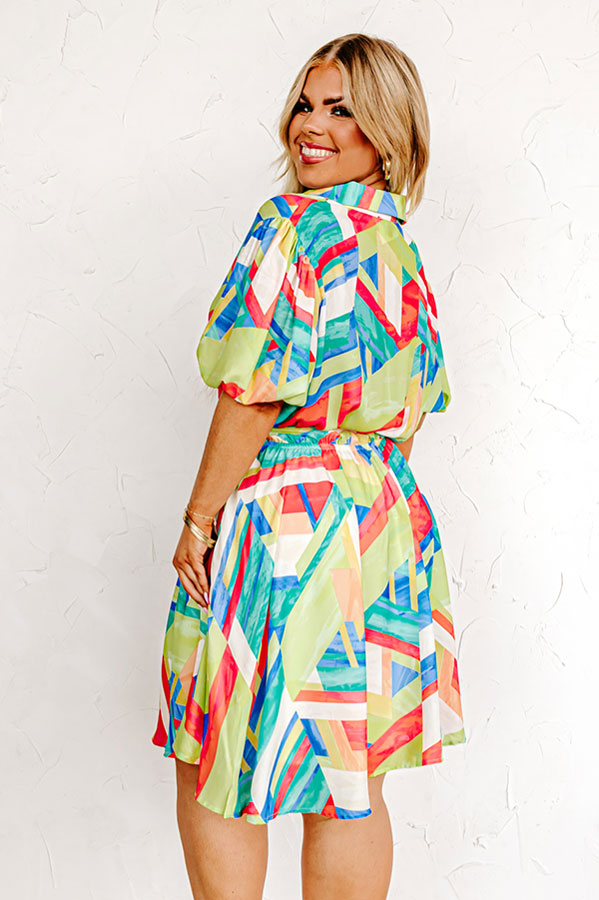 Find A Way Forward Color Block Dress Curves Image - 3