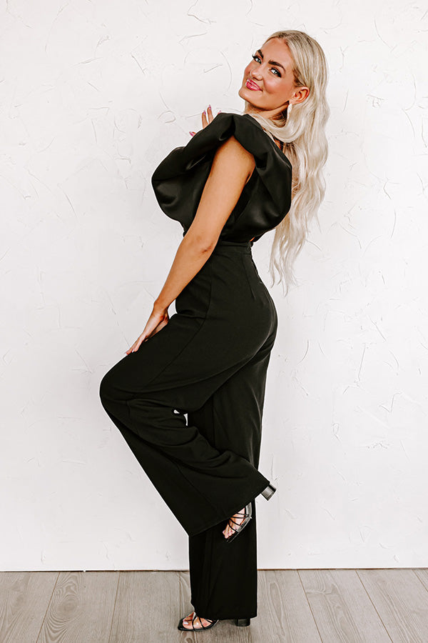 Fashion Diary Jumpsuit In Black Image - 3