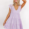 Calm Retreat Babydoll Dress In Lavender Image - 1