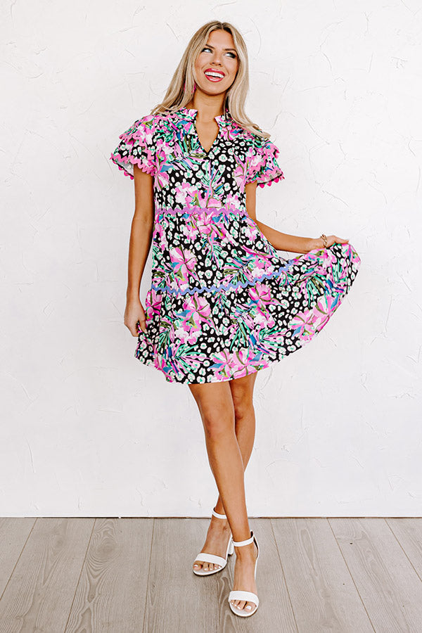 Garden Gypsy Shift Dress Image - 1