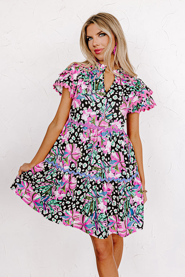 Garden Gypsy Shift Dress Image - 2