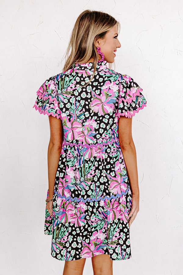 Garden Gypsy Shift Dress Image - 3