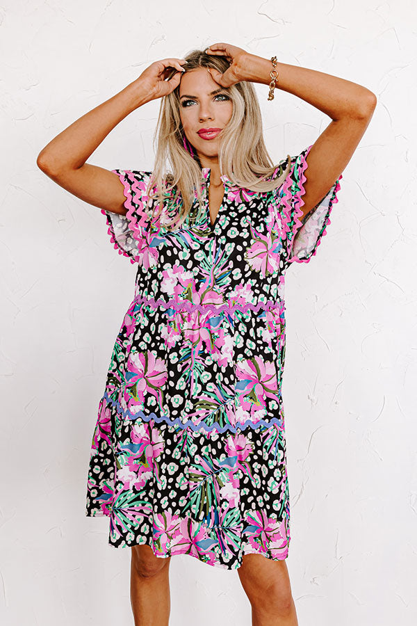 Garden Gypsy Shift Dress Image - 5