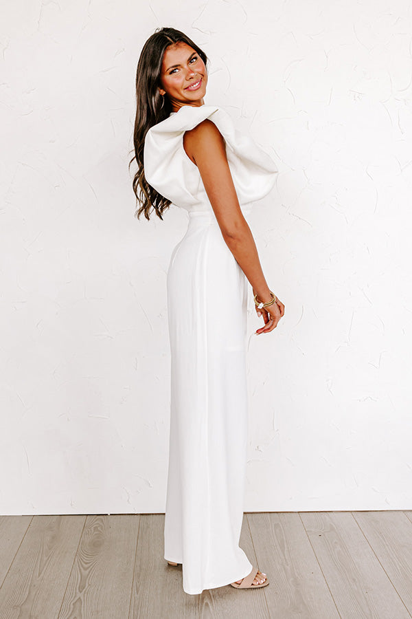 Fashion Diary Jumpsuit In Ivory Image - 3