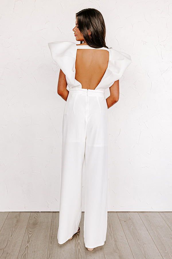 Fashion Diary Jumpsuit In Ivory Image - 4