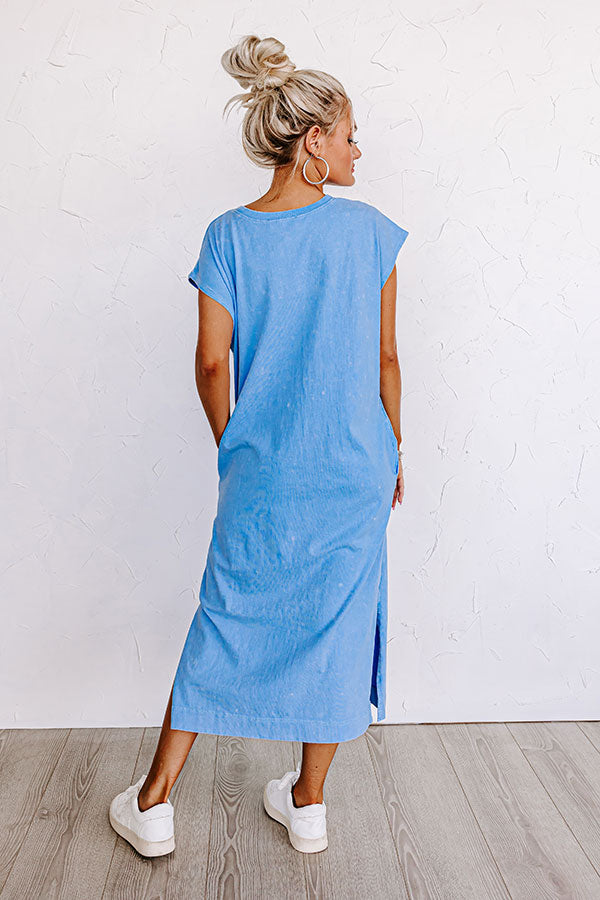 Learn As You Go Midi in Sky Blue Image - 5