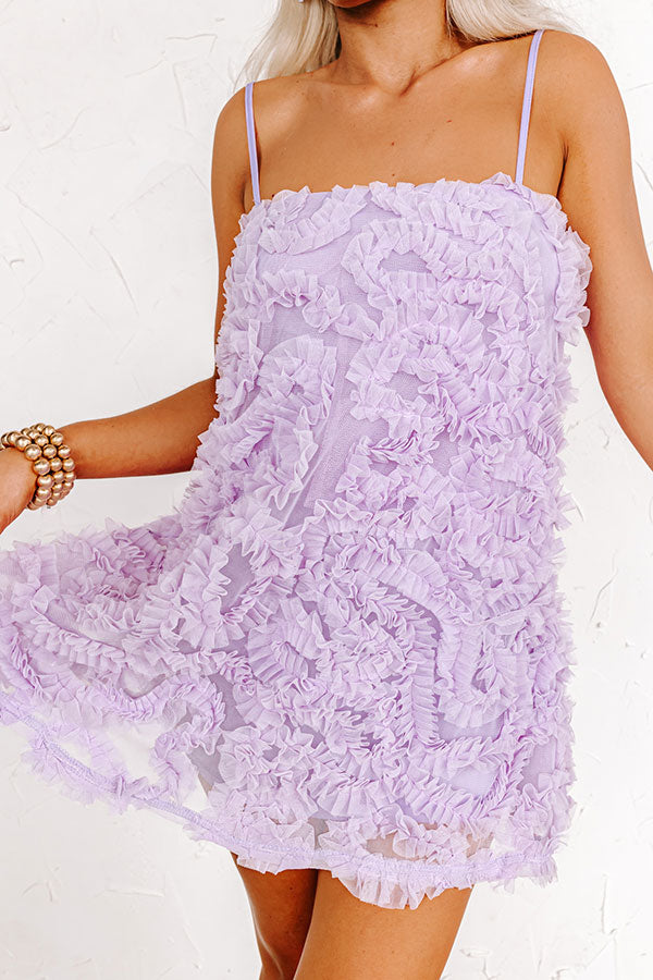 Grand Moment Tulle Mini Dress Image - 3