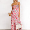 Everlasting Dreams Floral Maxi In Pink Image - 1