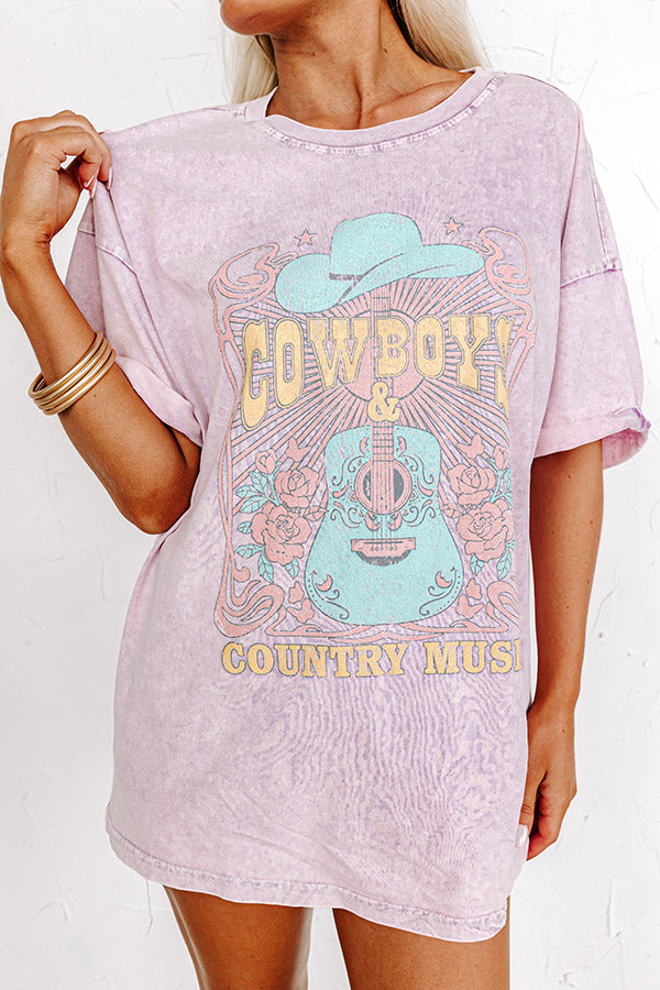 'TINI BIT COUNTRY GRAPHIC MUSCLE TEE