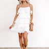 Set The Flourish Pleated Dress In White Image - 1