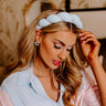 Effortless Moments Embellished Spa Headband In Sky Blue Image - 1