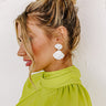 Summer Sweetness Earrings In Ivory Image - 1