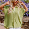 Rhythmic Rhapsody Pleated Button Up Curves Image - 1