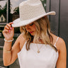 Subtly In Love Faux Pearl Embellished Fedora Image - 1