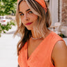 Humming Sweetly Embellished Headband In Orange Image - 1