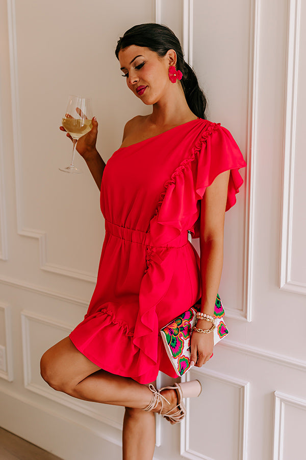 Buttercup Kisses Ruffle Mini Dress Image - 4