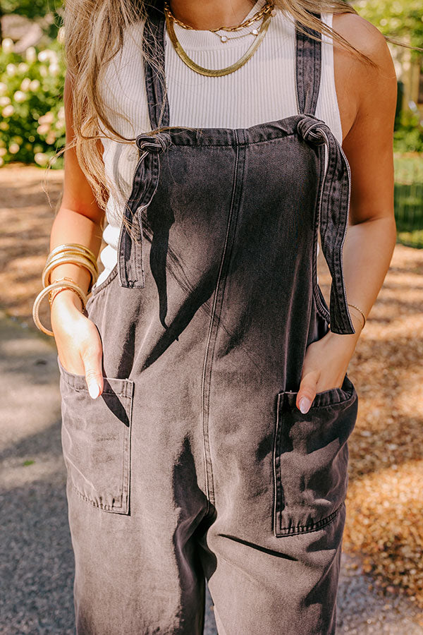 The Adriana Denim Jumpsuit Image - 2