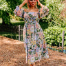 Time For Bliss Floral Midi Curves Image - 1
