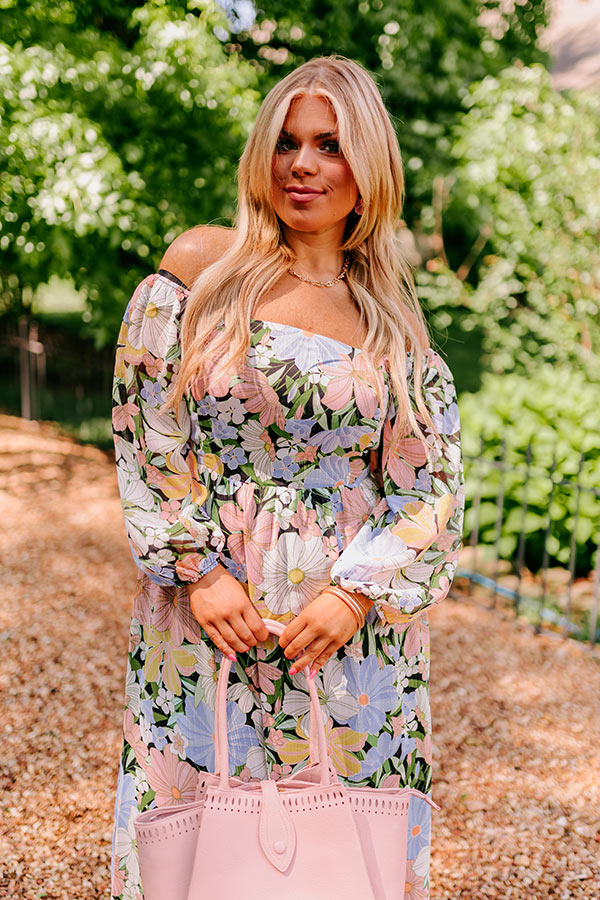 Time For Bliss Floral Midi Curves Image - 3