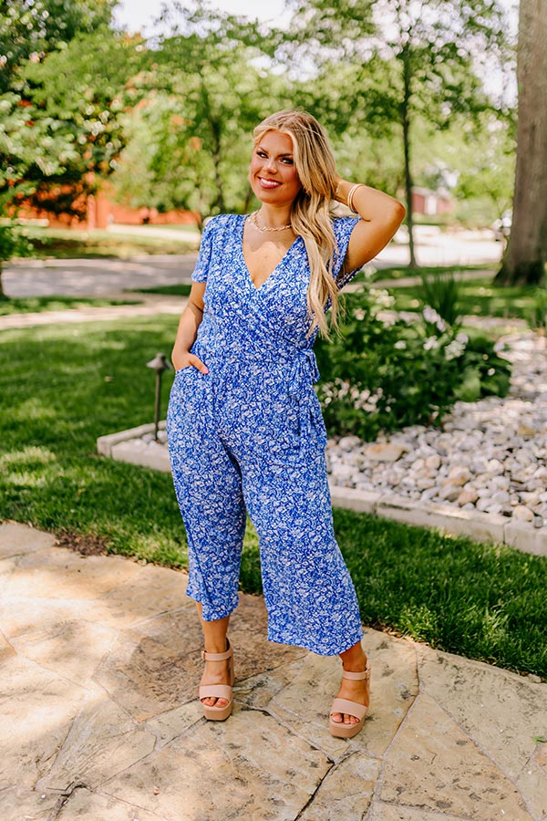 Floral Galore Jumpsuit Curves Image - 1
