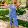 Floral Galore Jumpsuit Curves Image - 1