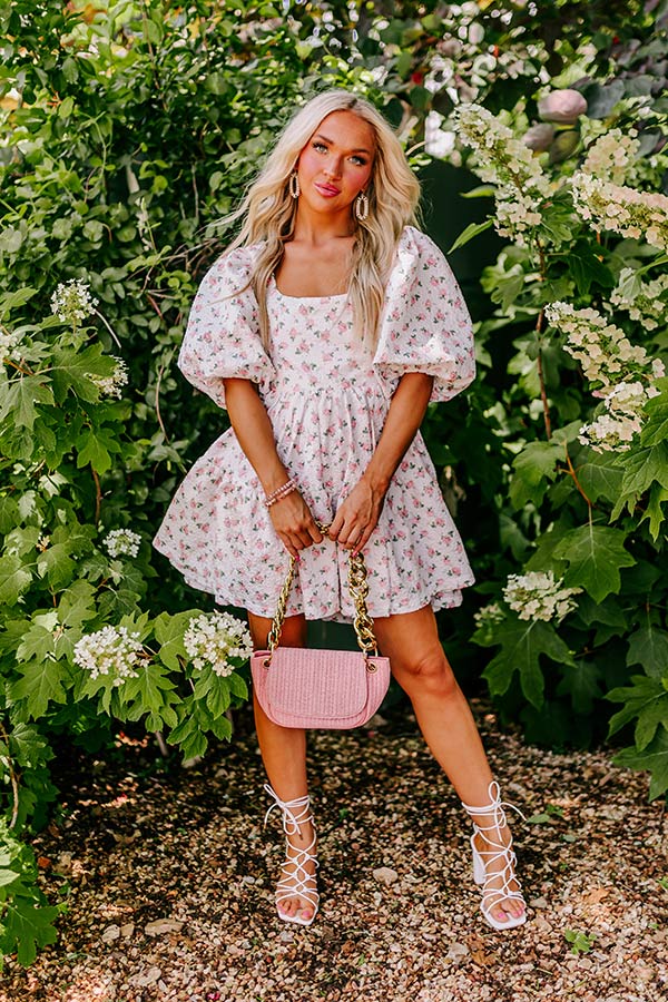 Making Joy Floral Mini Dress Image - 3