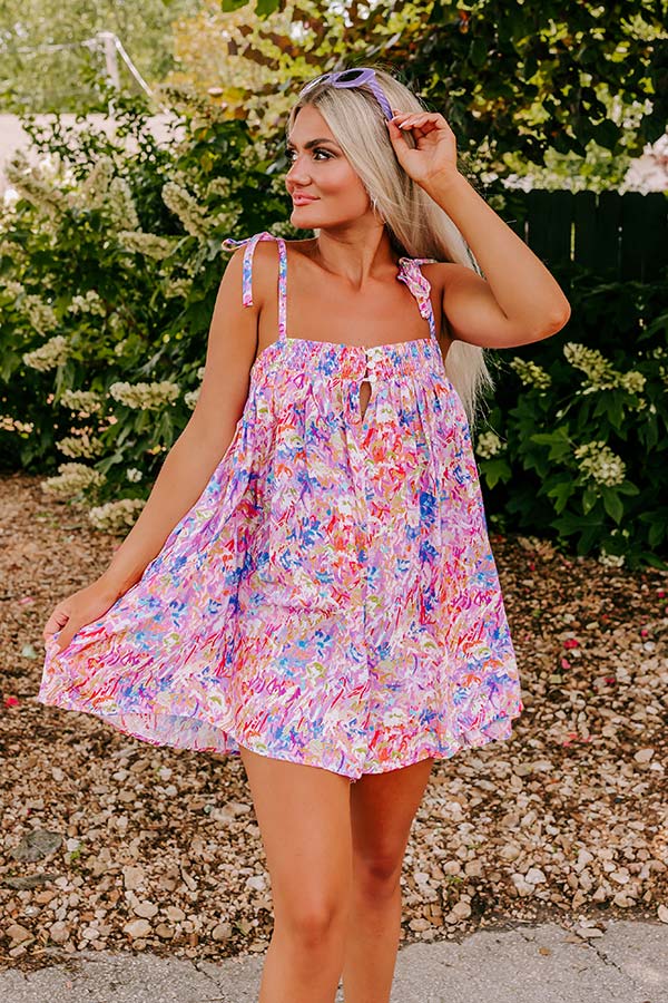 Sweet Like Honey Romper In Violet Image - 2