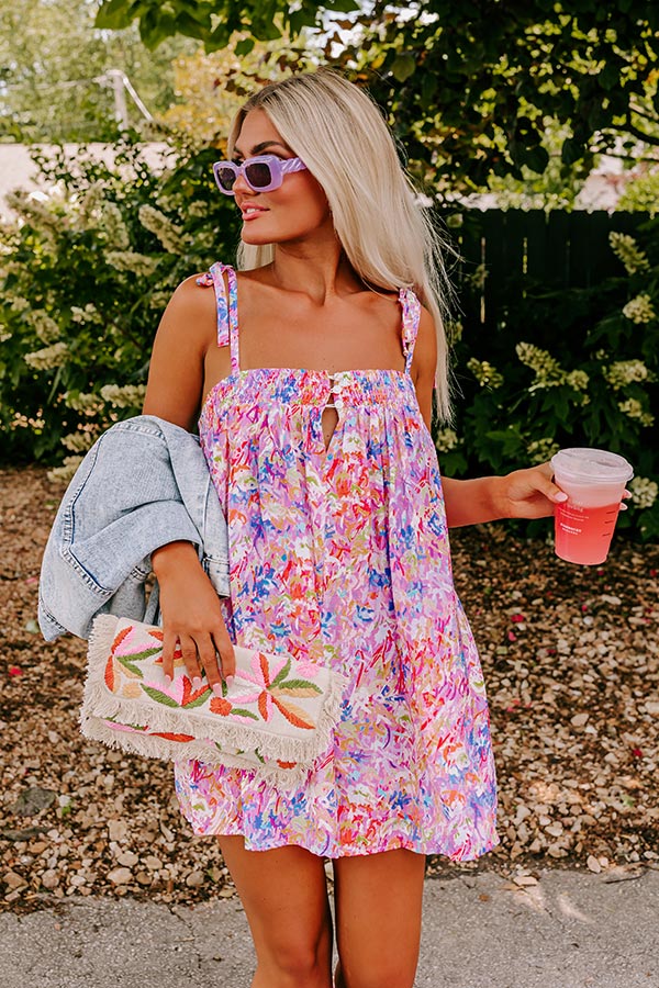 Sweet Like Honey Romper In Violet Image - 5