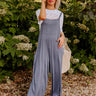 Sunlit Days Jumpsuit in Slate Image - 1