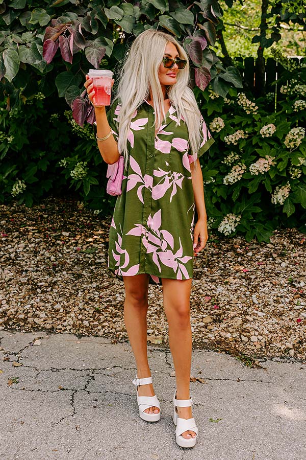 Paired Up In Paradise Tunic Dress Image - 1