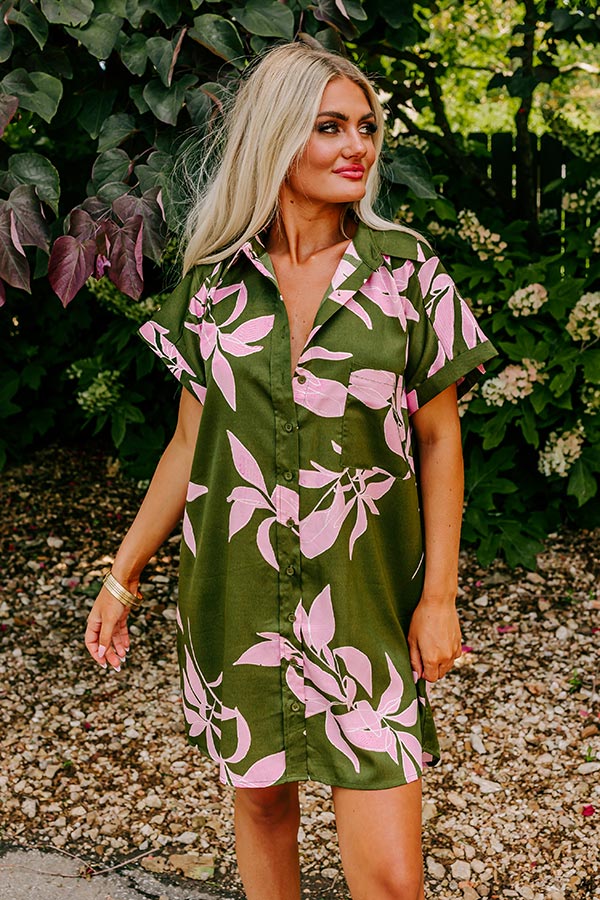 Paired Up In Paradise Tunic Dress Image - 2