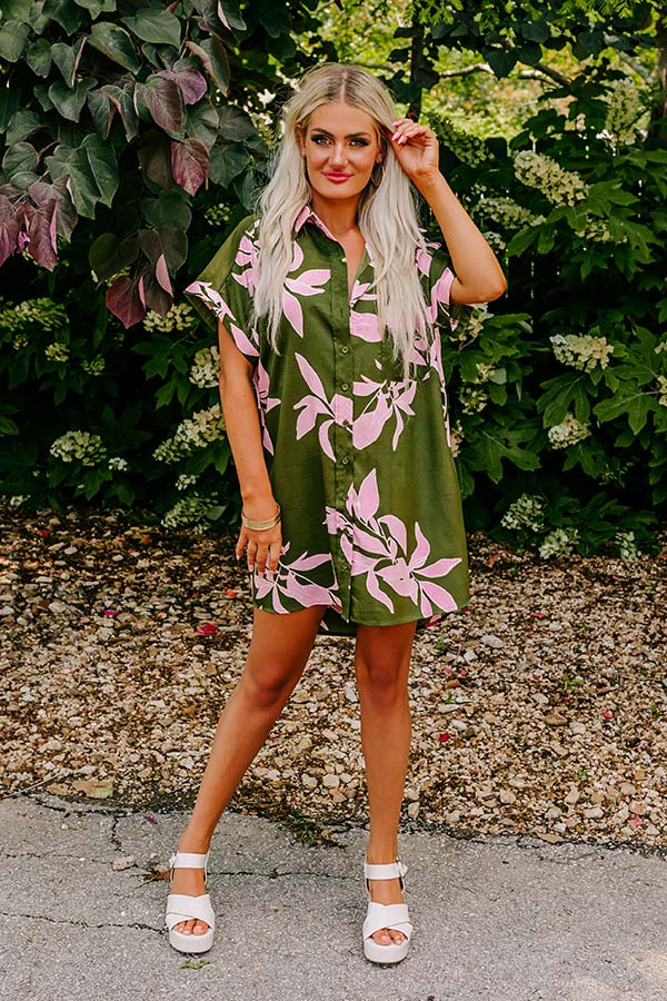 Paired Up In Paradise Tunic Dress Image - 5