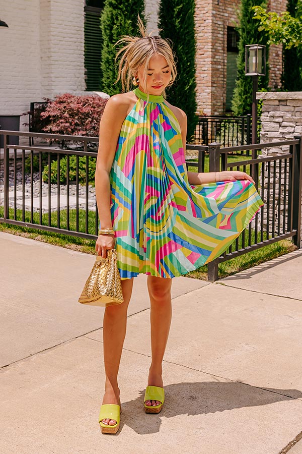 Sweetest Nothings Pleated Mini Dress Image - 1