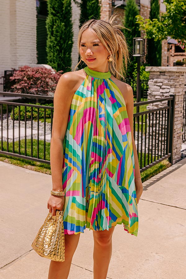 Sweetest Nothings Pleated Mini Dress Image - 2