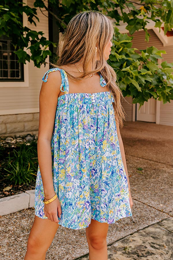 Sweet Like Honey Romper In Sky Blue Image - 4
