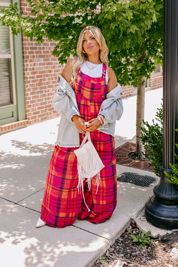 Keeping Interest Linen-Blend Jumpsuit Image - 5