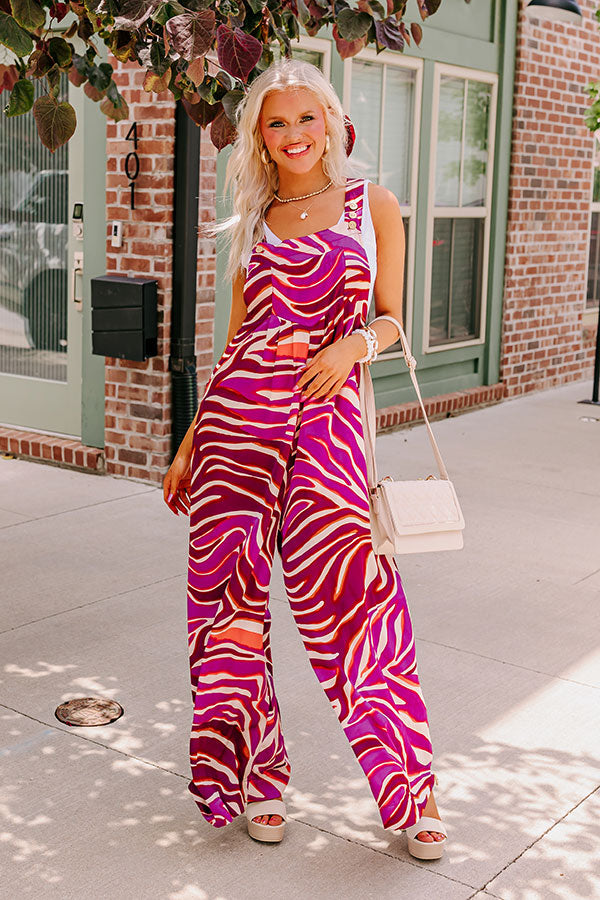 Ivy Lane Satin Jumpsuit Image - 1