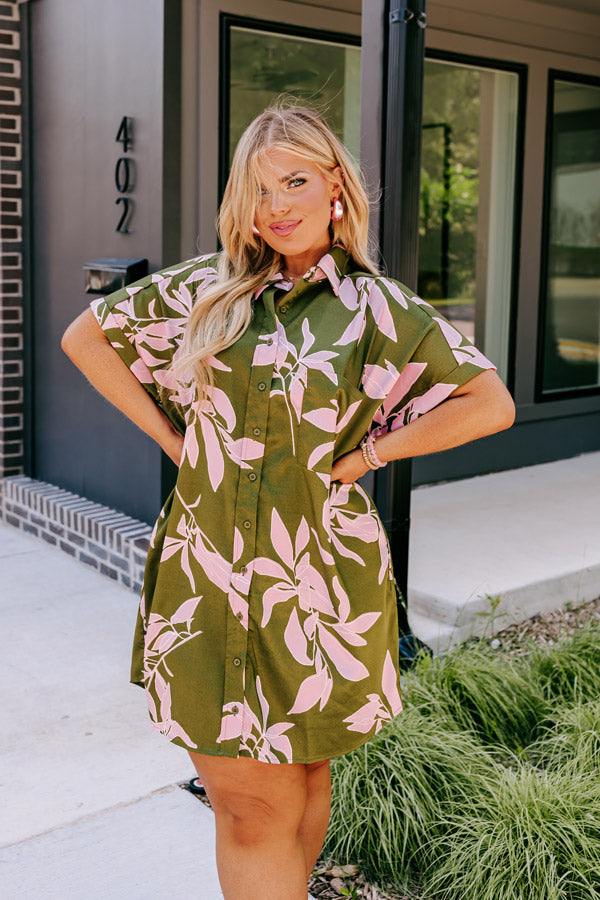 Paired Up In Paradise Tunic Dress Curves Image - 3