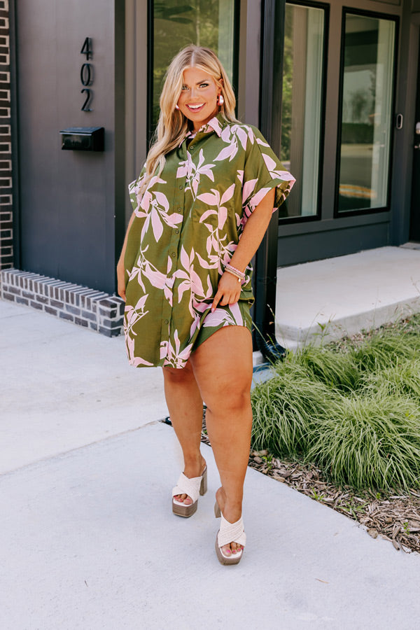 Paired Up In Paradise Tunic Dress Curves Image - 4